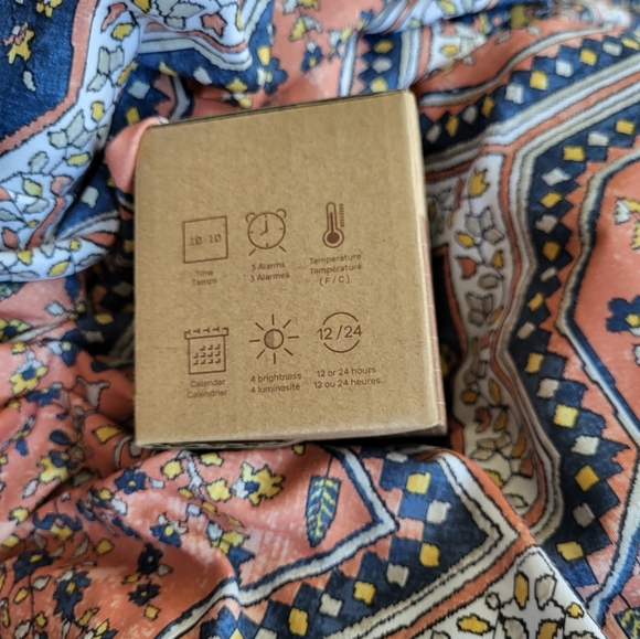 Cloudnola Other Cloudnola 3inone Block Clock Poshmark